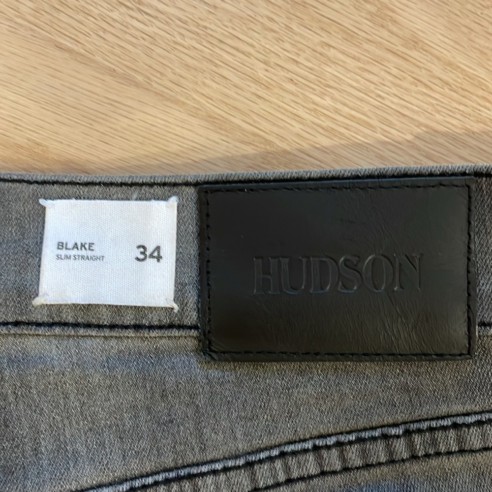 Hudson “Blake” slim straight jeans - Picture 3 of 5
